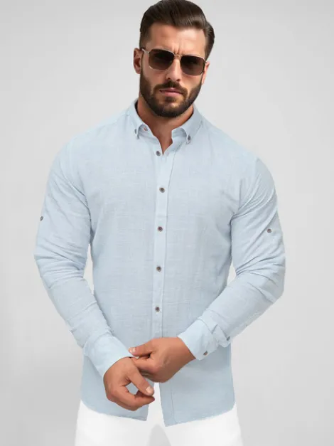 Online Herren Hemd O/V148 Herren Langarm Hemden | Freizeithemden