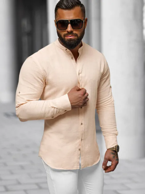 Clearance Herren Hemd O/V85 Herren Langarm Hemden