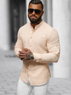 Clearance Herren Hemd O/V85 Herren Langarm Hemden