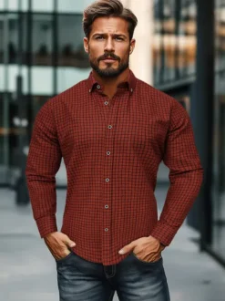 Online Herren Hemd O/V130 Herren Langarm Hemden | Freizeithemden