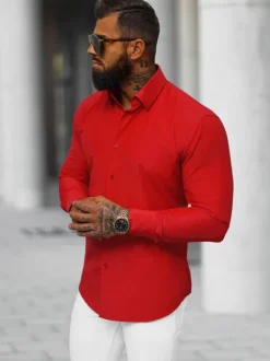 Sale Herren Hemd O/V107 Herren Langarm Hemden