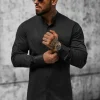 Fashion Herren Hemd O/V010 Herren Langarm Hemden