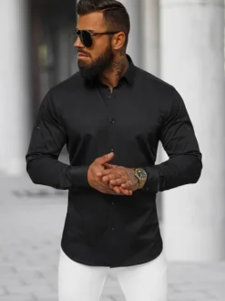 Discount Herren Hemd O/V125 Herren Langarm Hemden