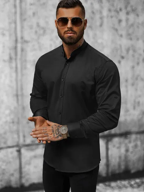 Fashion Herren Hemd O/V010 Herren Langarm Hemden