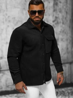 Online Herren Hemd O/GOM23040 Herren Langarm Hemden