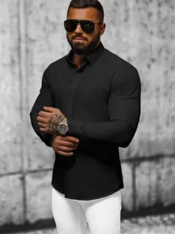 Online Herren Hemd O/V75 Herren Langarm Hemden
