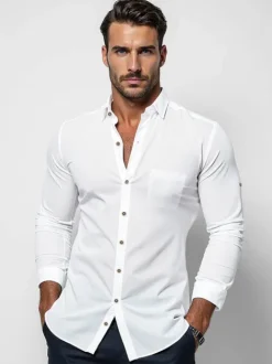 Outlet Herren Hemd O/V167 Herren Langarm Hemden | Freizeithemden