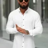 Online Herren Hemd O/V143 Herren Langarm Hemden | Freizeithemden