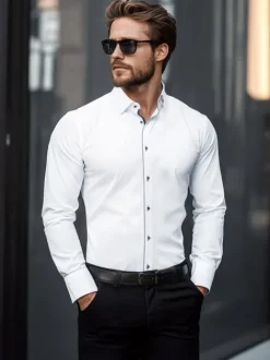 Discount Herren Hemd O/V126 Herren Langarm Hemden