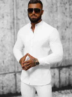 Clearance Herren Hemd O/V55 Herren Langarm Hemden