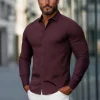 Outlet Herren Hemd O/V116Z Herren Langarm Hemden