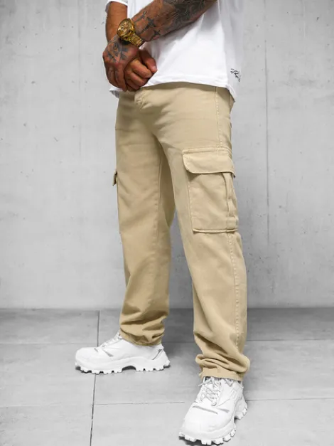 Fashion Herren Hose DO/4001 Herren Weite Herrenhosen | Cargohosen