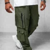 Clearance Herren Hose O/PS5527 Herren Weite Herrenhosen | Cargohosen