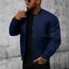 Fashion Herren Jacke Dunkelblau JS/AK95Z Herren Bomberjacken | Übergangsjacken