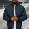 Hot Herren Jacke Dunkelblau JS/MY01Z Herren Steppjacken | Bomberjacken