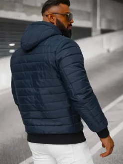 Online Herren Jacke Dunkelblau JS/MY13Z Herren Steppjacken | Übergangsjacken