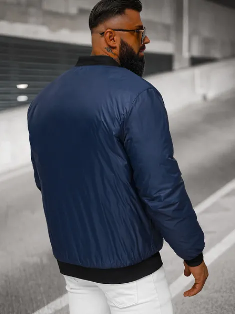 Sale Herren Jacke Dunkelblau JS/AK95Z Herren Bomberjacken | Übergangsjacken