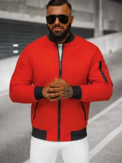 New Herren Jacke JS/AK95Z Herren Bomberjacken | Übergangsjacken
