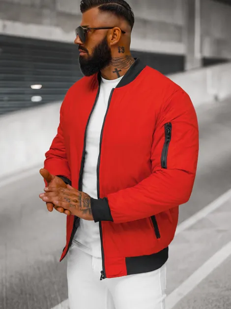 New Herren Jacke JS/AK95Z Herren Bomberjacken | Übergangsjacken