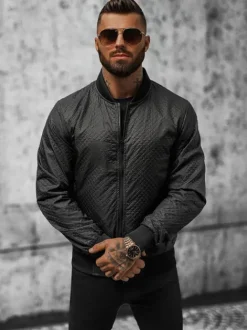 Outlet Herren Jacke O/3A179 Herren Bomberjacken | Übergangsjacken