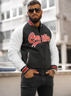 Online Herren Jacke JS/84M3011/392Z Herren Bomberjacken | Übergangsjacken