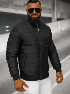 New Herren Jacke JS/MY02Z Herren Steppjacken | Bomberjacken