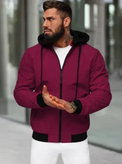 Hot Herren Jacke JS/62M9502/06 Herren Bomberjacken | Übergangsjacken