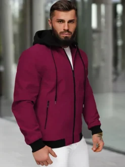 Hot Herren Jacke JS/62M9502/06 Herren Bomberjacken | Übergangsjacken