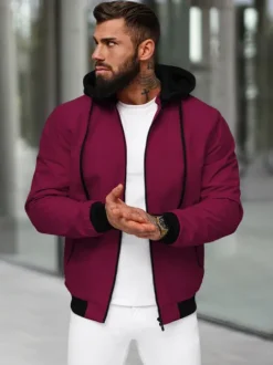 Hot Herren Jacke JS/62M9502/06 Herren Bomberjacken | Übergangsjacken