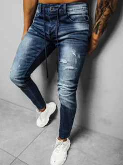 Online Herren Jeans Dunkelblau NB/MP0005BS Herren Jeanshosen