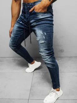 Online Herren Jeans Dunkelblau NB/MP0005BS Herren Jeanshosen