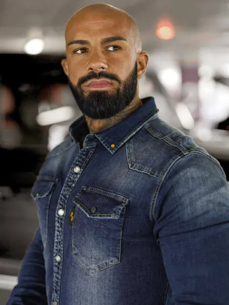Hot Herren Jeanshemd O/51410 Herren Langarm Hemden | Jeanshemden
