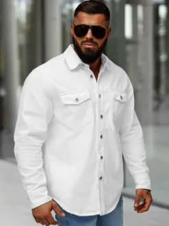 Best Herren Jeanshemd L/CA777/2 Herren Langarm Hemden | Freizeithemden