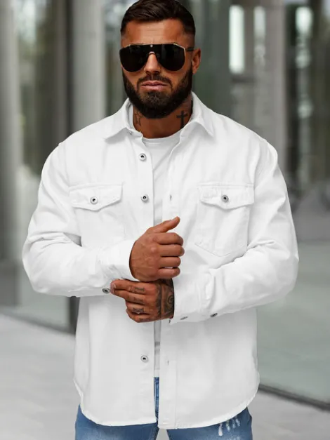 Best Herren Jeanshemd L/CA777/2 Herren Langarm Hemden | Freizeithemden
