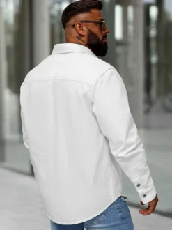 Best Herren Jeanshemd L/CA777/2 Herren Langarm Hemden | Freizeithemden