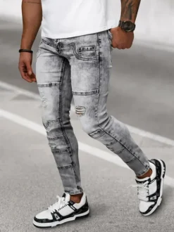 Online Herren Jeanshose Anthrazit NB/MP0163N Herren Jeanshosen