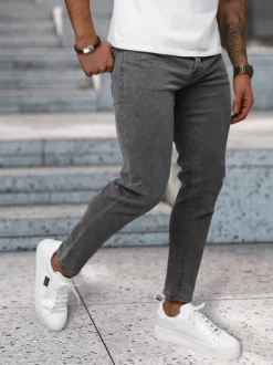 Fashion Herren Jeanshose Anthrazit NB/MP0192GS Herren Jeanshosen