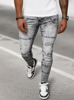 Online Herren Jeanshose Anthrazit NB/MP0163N Herren Jeanshosen