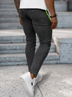 Online Herren Jeanshose Anthrazit NB/MP0191G Herren Jeanshosen