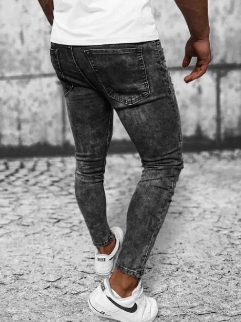 Sale Herren Jeanshose Anthrazit DR/TF216 Herren Jeanshosen