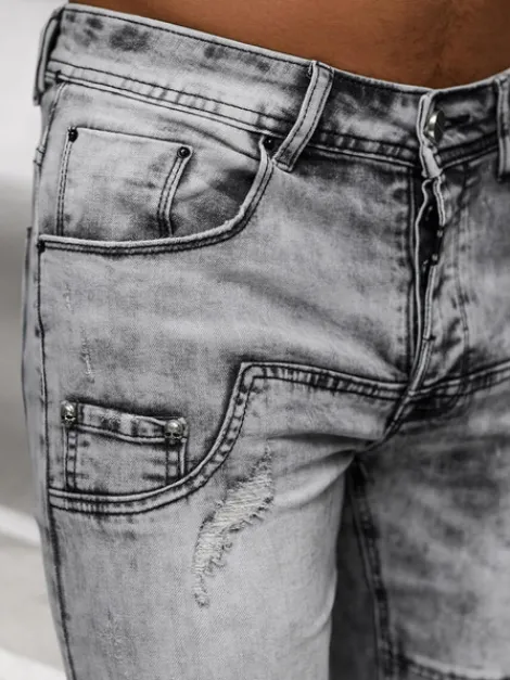Online Herren Jeanshose Anthrazit NB/MP0163N Herren Jeanshosen