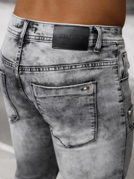 Online Herren Jeanshose Anthrazit NB/MP0163N Herren Jeanshosen