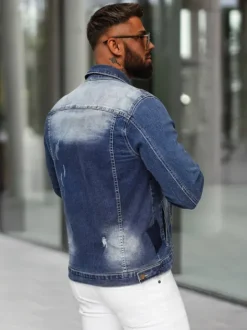 Sale Herren Jeansjacke NB/MJ536B Herren Jeansjacken | Übergangsjacken