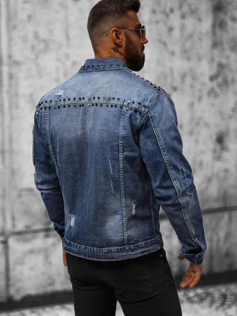 Hot Herren Jeansjacke NB/MJ504BZ Herren Jeansjacken | Übergangsjacken