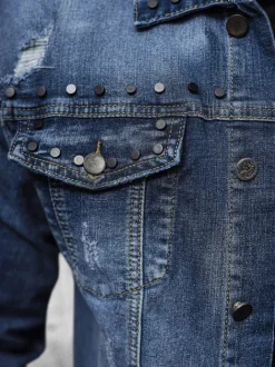 Hot Herren Jeansjacke NB/MJ504BZ Herren Jeansjacken | Übergangsjacken