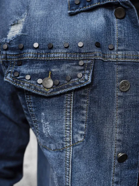 Hot Herren Jeansjacke NB/MJ504BZ Herren Jeansjacken | Übergangsjacken