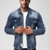 Clearance Herren Jeansjacke NB/MJ522BSZ Herren Jeansjacken | Übergangsjacken