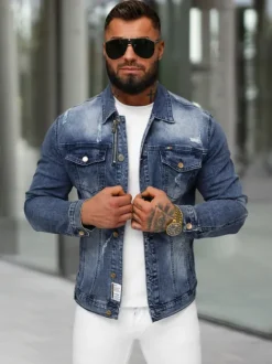 Clearance Herren Jeansjacke NB/MJ522BS Herren Jeansjacken | Übergangsjacken