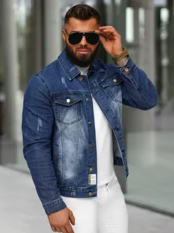 Fashion Herren Jeansjacke NB/MJ525BSZ Herren Jeansjacken | Übergangsjacken