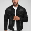 Hot Herren Jeansjacke NB/MJ514NZ Herren Jeansjacken | Übergangsjacken
